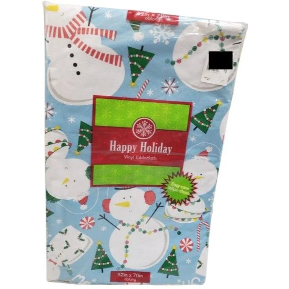 Peva Vinyl Tablecloth, 52
